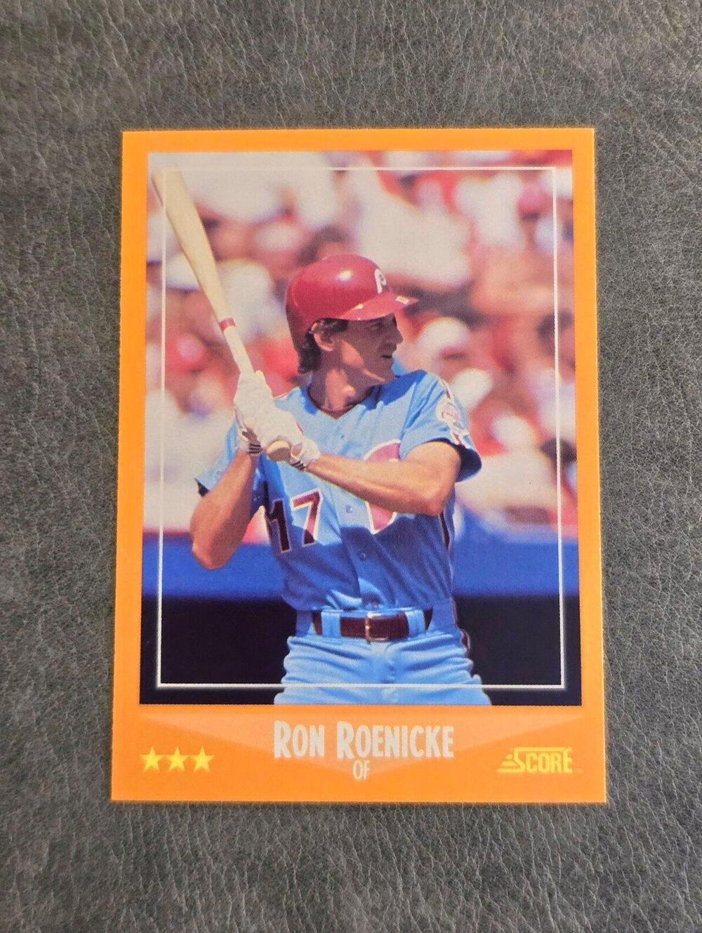 1988 Score #566 Ron Roenicke Baseball Card